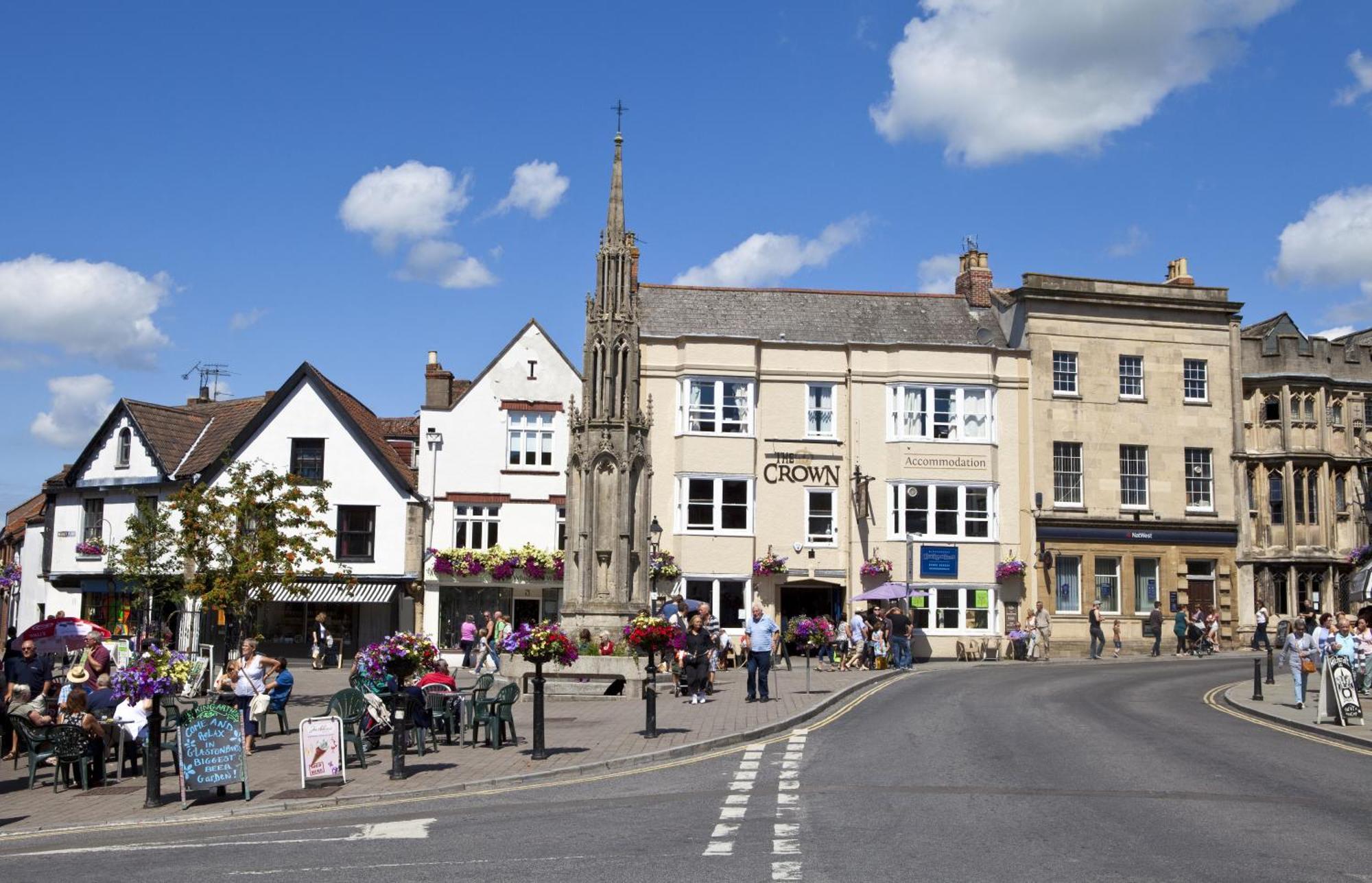 The Eaves, Glastonbury High Street 2 Bed 2 Bathroom Apartment 외부 사진